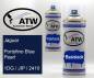 Preview: Jaguar, Portofino Blue Pearl, 1DG / JIP / 2410: 400ml Sprühdose + 400ml Klarlack - Set, von ATW Autoteile West.